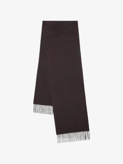 Mulberry кашемировый шарф с бахромой