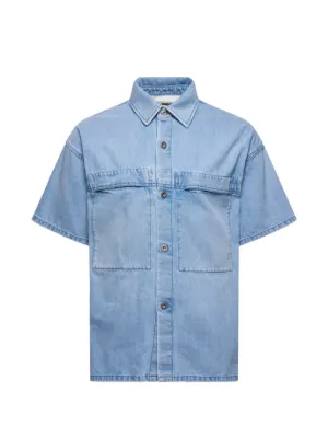 JIL SANDER デニムシャツ size50 Jil Sander Denim Shirt | Blue | FARFETCH JO