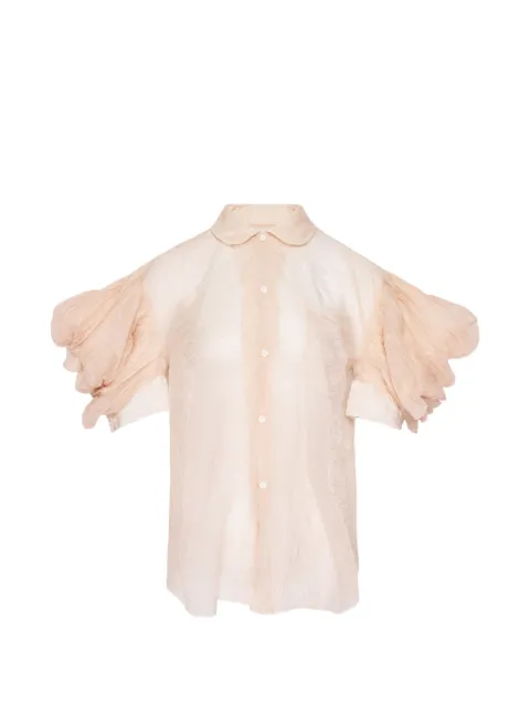 Comme des Garçons TAO ruffled-detail shirt