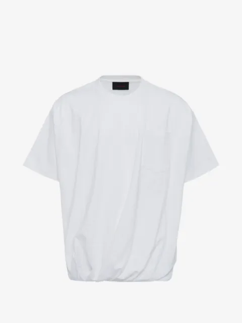 Simone Rocha draped bubble hem T-shirt