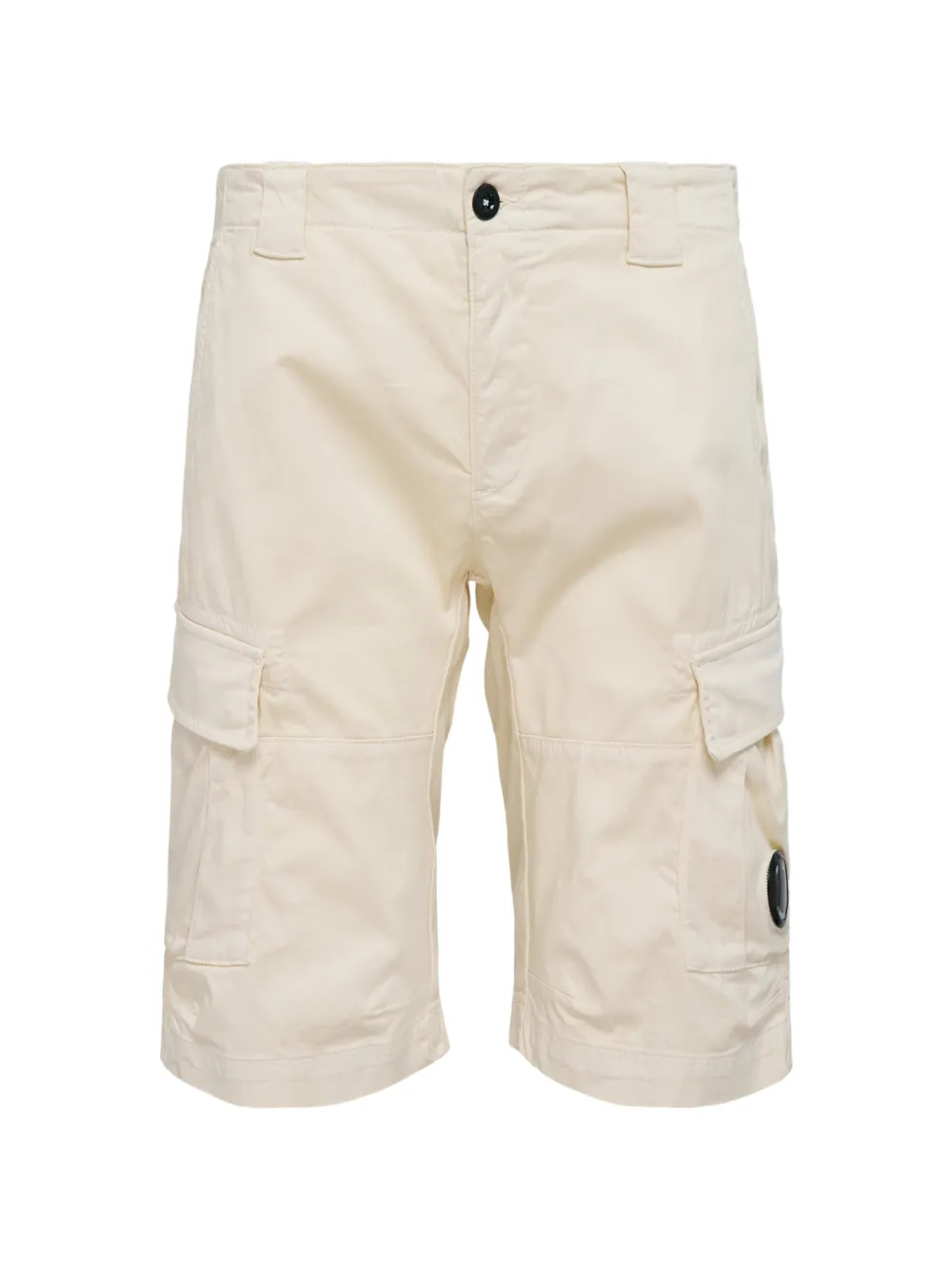 C.P. Company lens-detail cargo shorts - Toni neutri