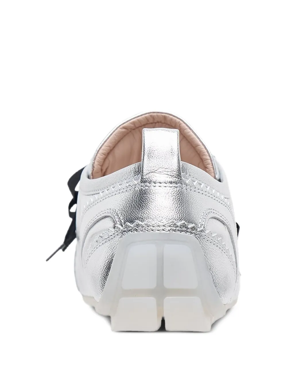 Simone Rocha Ribbon ballerina's Zilver