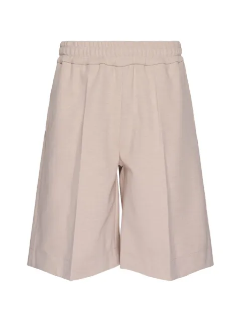 Jil Sander pressed-crease cotton shorts