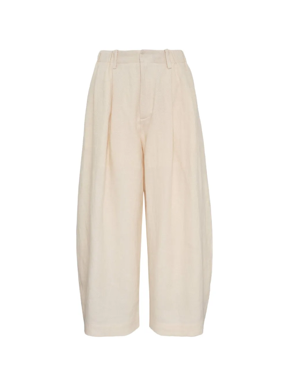Renli Su cocoon midi trousers - Toni neutri