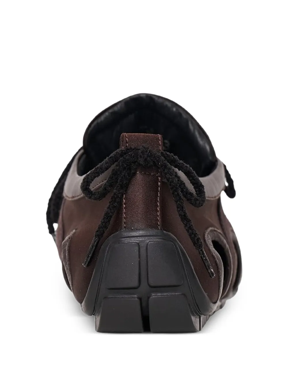 Simone Rocha Ballerina Grip sneakers met uitgesneden details Bruin