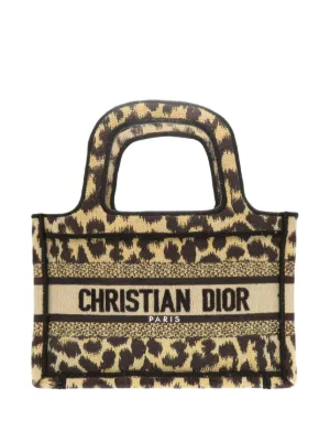 Christian Dior Pre-Owned 2021 ミッツァ ミニ エンブロイダリー