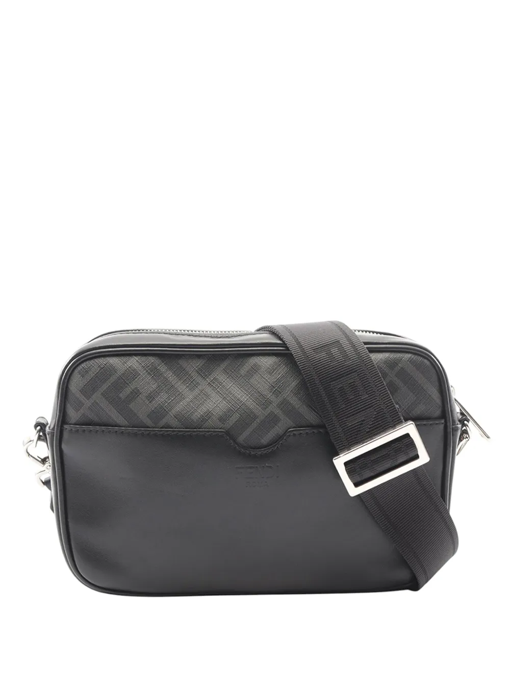 Fendi Pre-Owned 2000-2010 Zucca Coated Canvas Camera Bag crossbody bag - Grigio