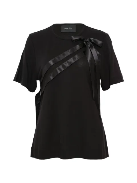 Simone Rocha Bow Sash short-sleeves T-shirt