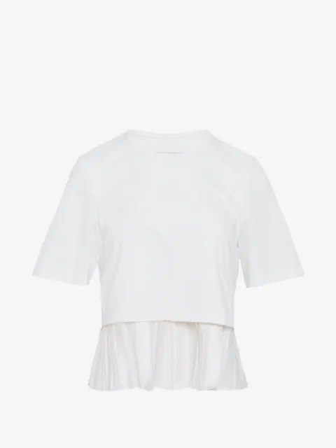 Club21 pleated-detail  top