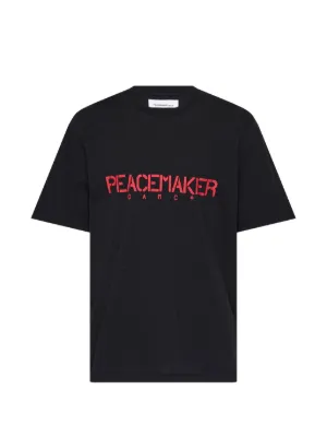 OAMC Peacemaker apple-print T-shirt | Black | FARFETCH