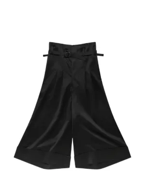 Yohji Yamamoto レイヤード ラップパンツ | ブラック | FARFETCH JP