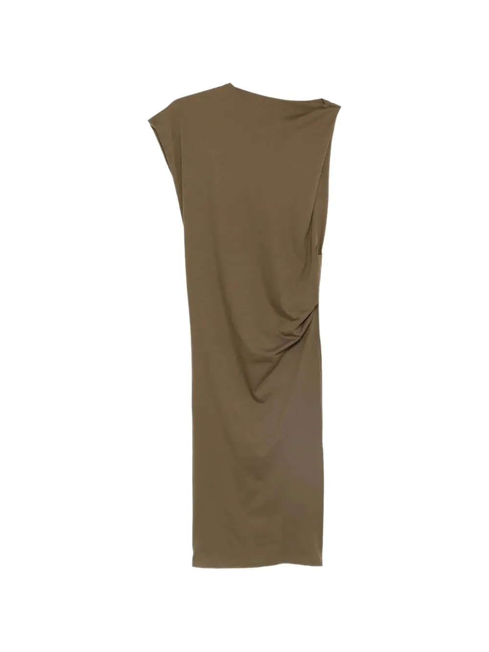 Jacquemus La Robe draped midi dress - Green