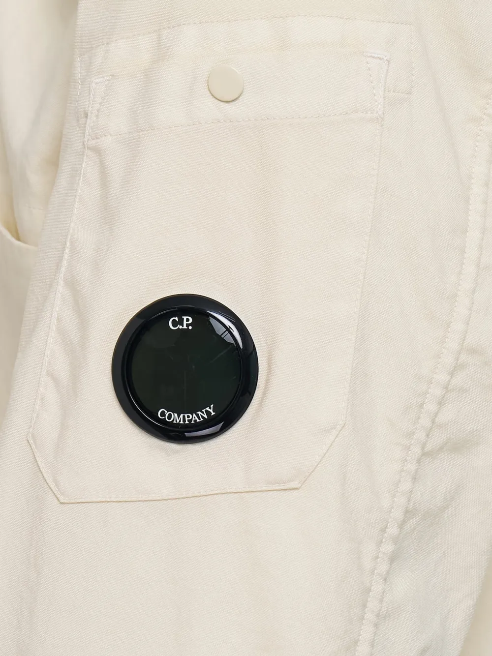 C.P. Company Taylon P shirtjack met knopen Beige