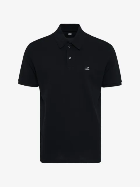 C.P. Company piqué-weave short-sleeve polo shirt