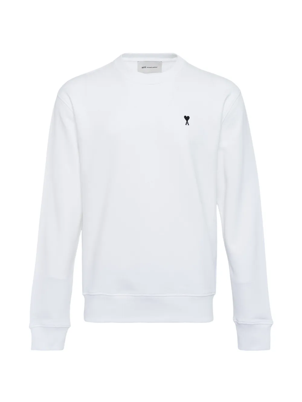 AMI Paris de Coeur cotton sweatshirt - Bianco