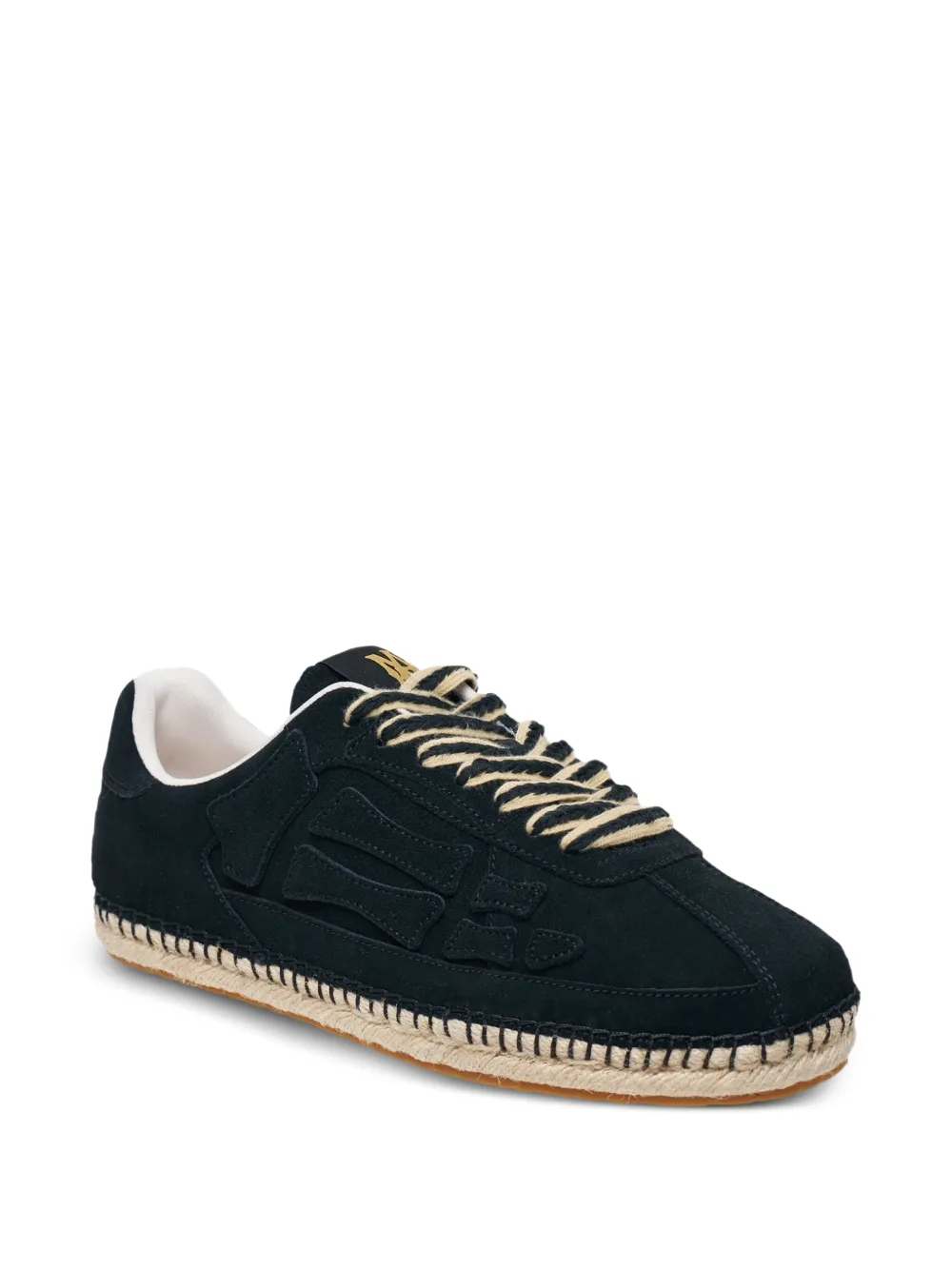 AMIRI Pacific Bones leren sneakers Zwart