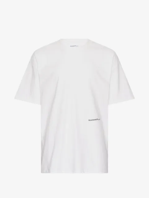 OAMC oversized dog-print cotton T-shirt