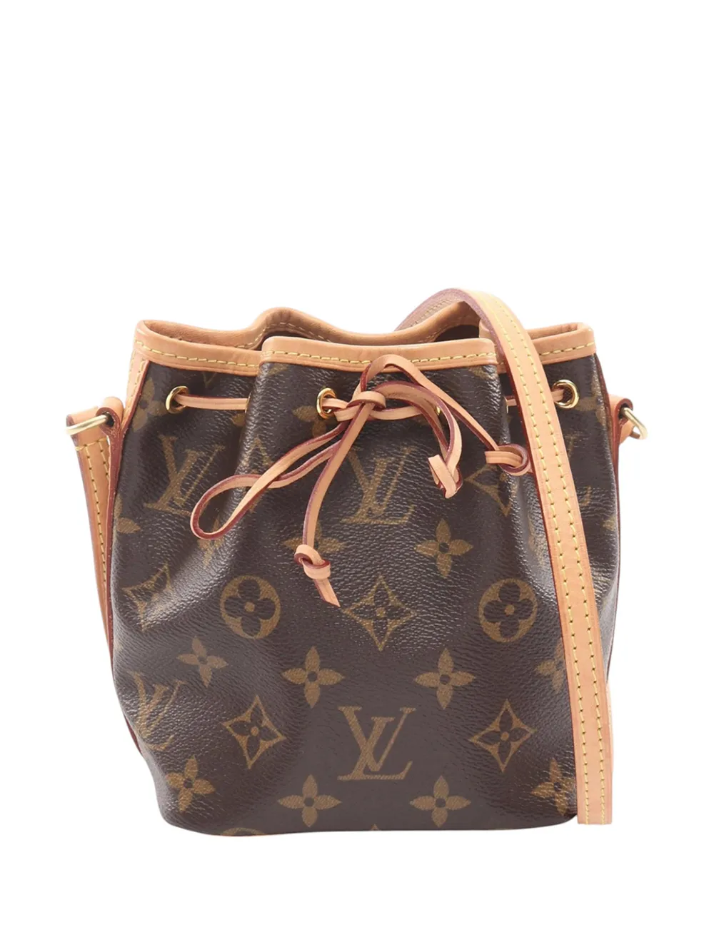 Louis Vuitton Pre-Owned 2020 Monogram Nano Noe bucket bag - Braun