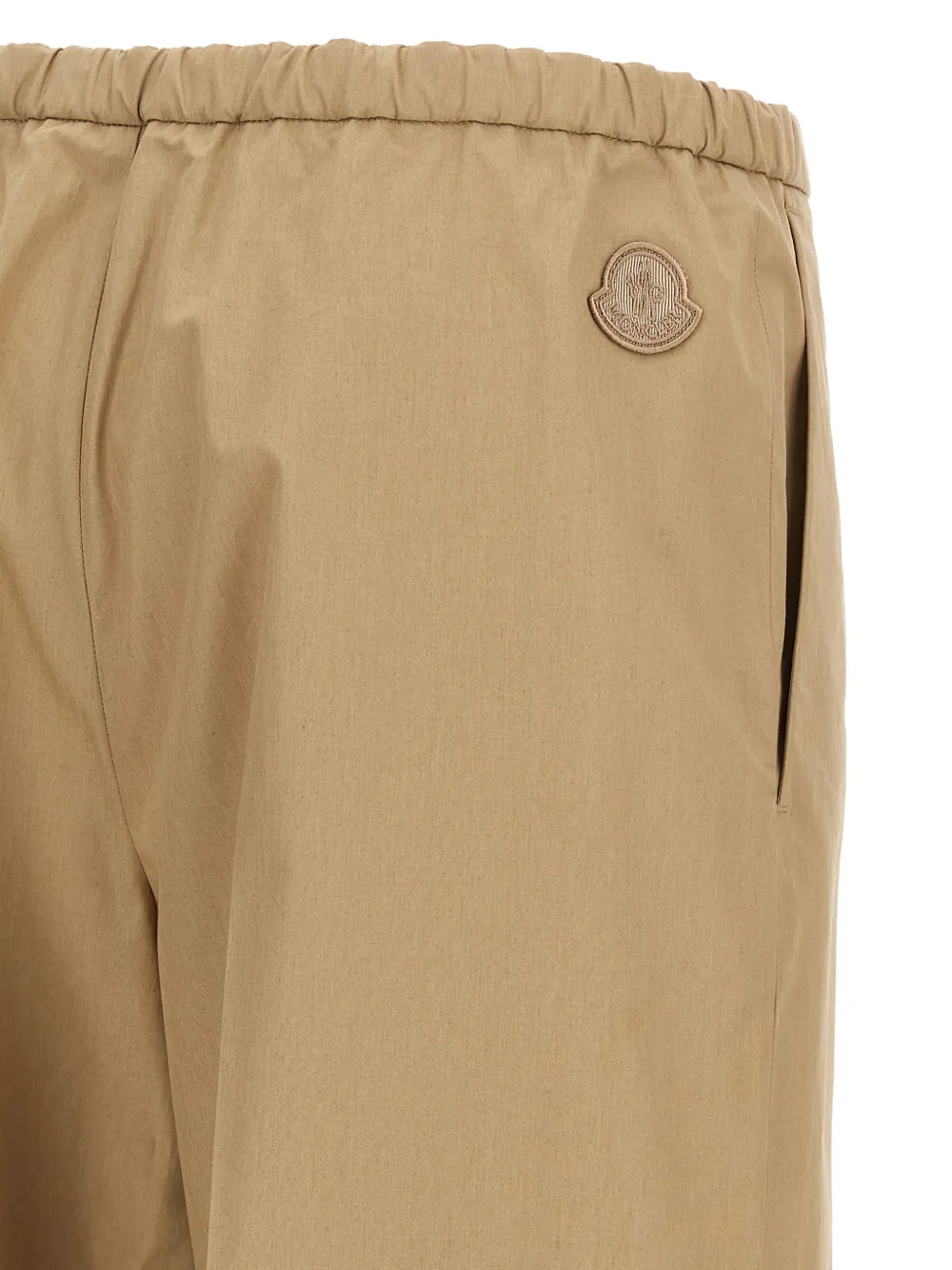 Moncler Popeline broek Beige