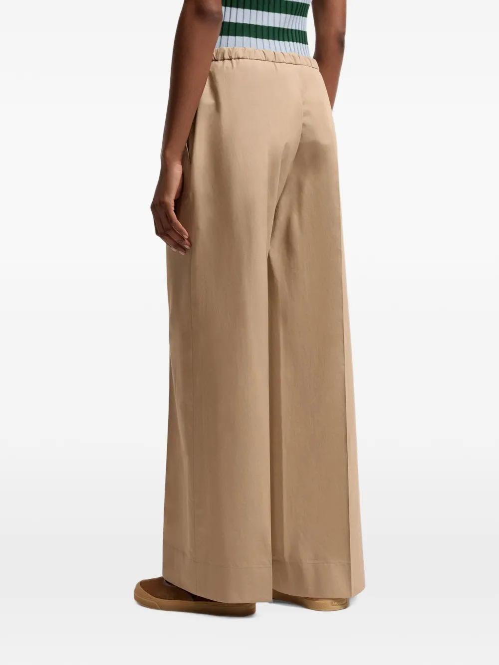 Moncler Popeline broek Beige