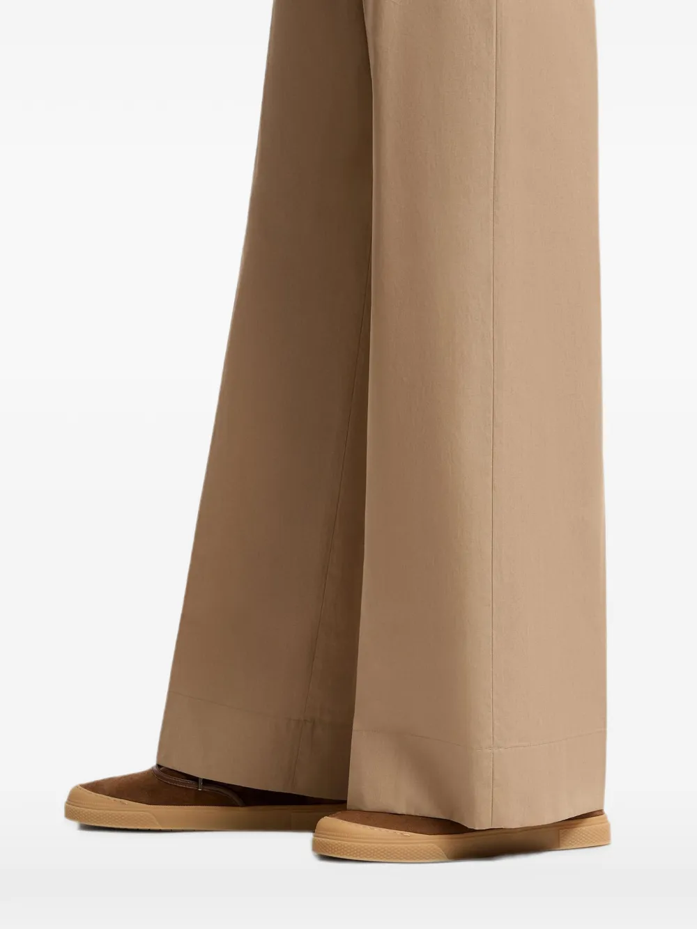 Moncler Popeline broek Beige