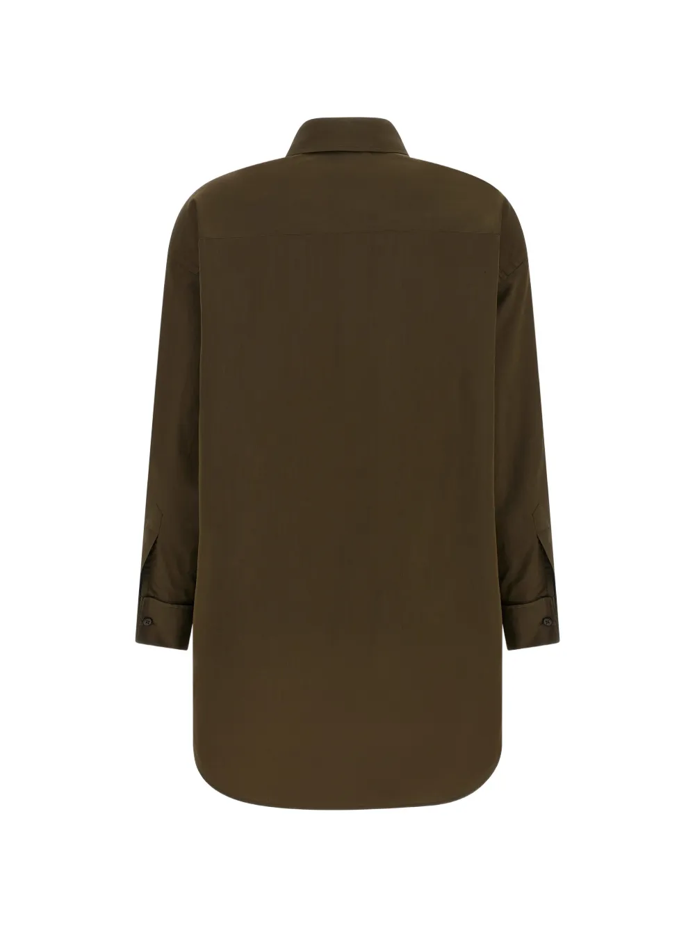  Alberto Biani Smocking Shirt - Brown 