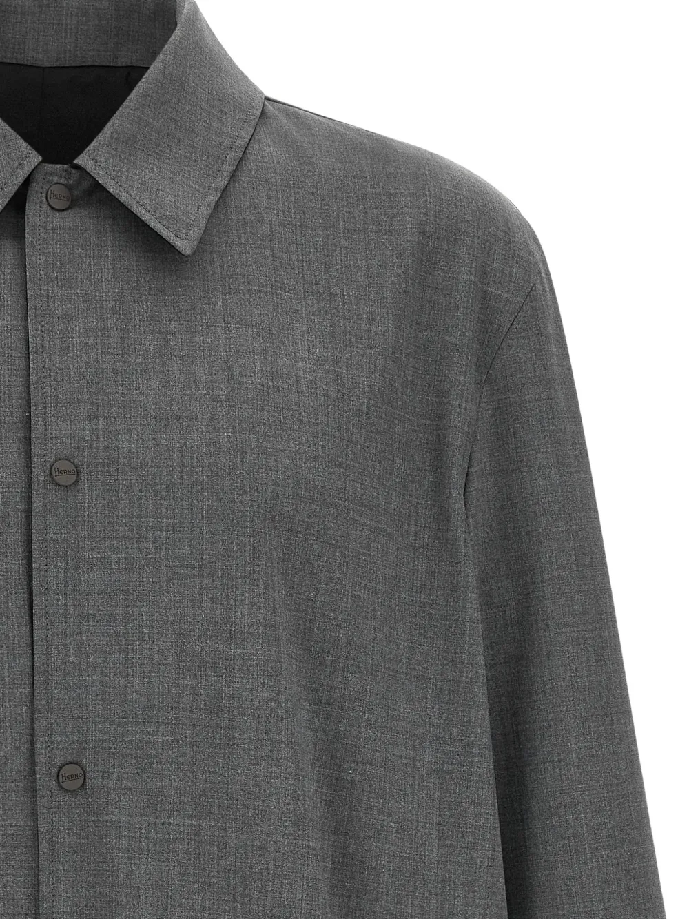  Herno Reversible Raincoat - Grey 