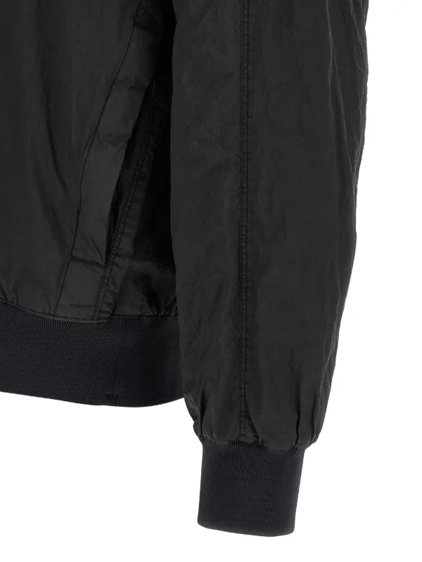 Stone Island ボンバージャケット | ブラック | FARFETCH JP