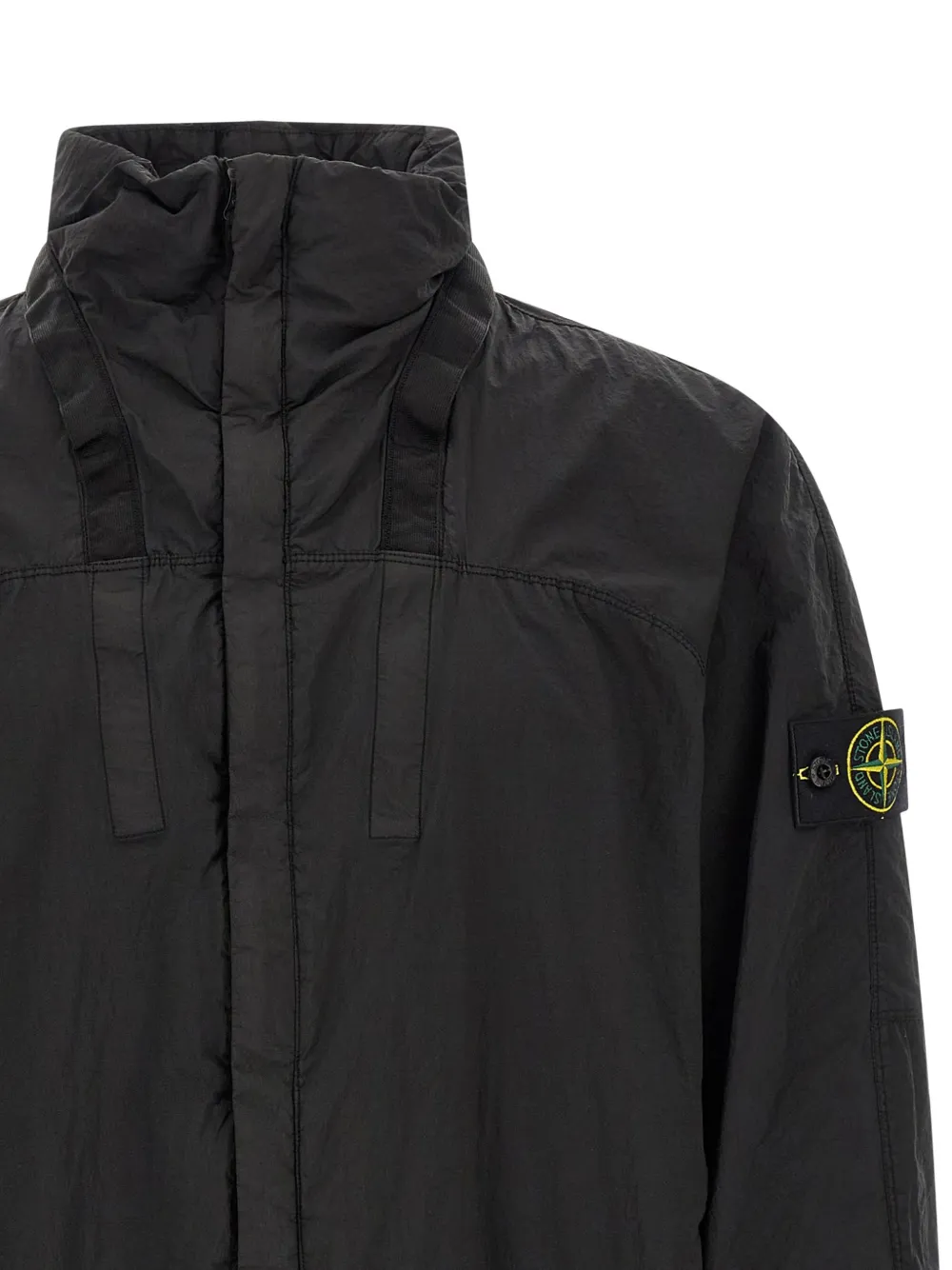 Stone Island ボンバージャケット | ブラック | FARFETCH JP