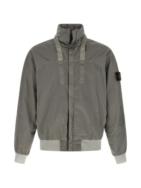 Stone Island removable-hood jacket