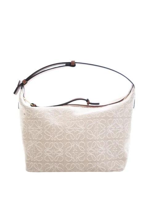 Loewe Pre-Owned 2021 Medium Anagram Canvas Cubi Bag handbag