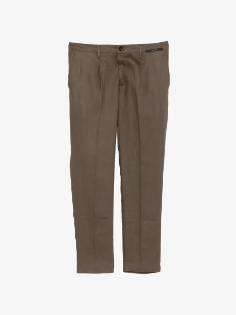 michael coal pleated trousers