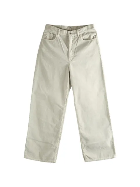 Auralee straight-leg trousers