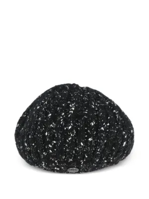 CHANEL Pre-Owned 1998 ココマーク ベレー帽 | ブラック | FARFETCH JP