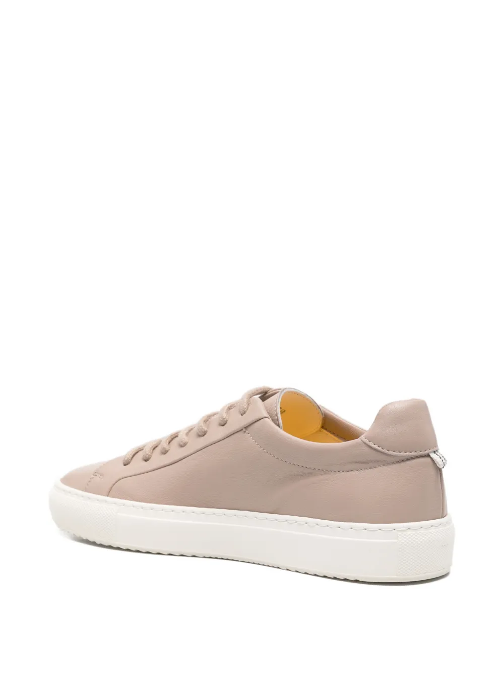 Doucal's leather sneakers Beige