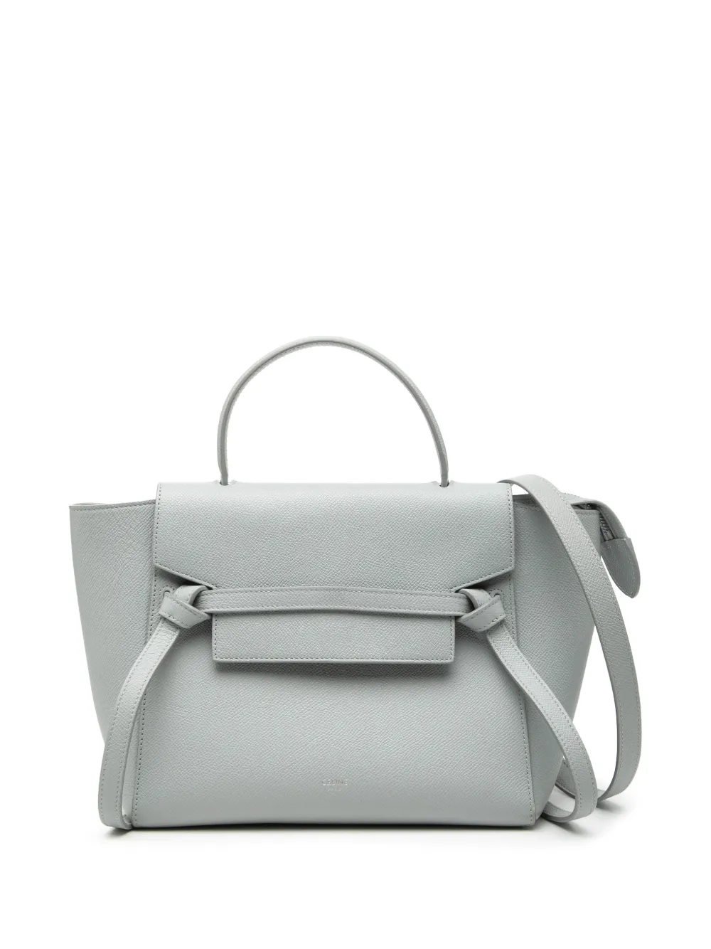 Celine Pre-Owned 2019 Micro Grained Calfskin Belt Bag satchel - Grigio