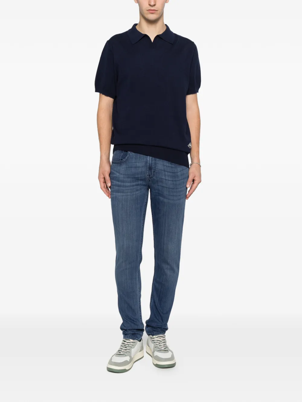  7 For All Mankind Vaqueros Slim Slimmy - Azul 