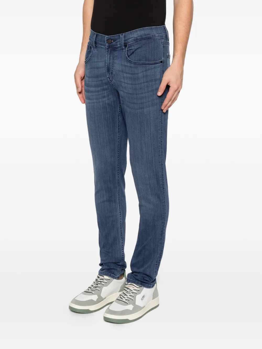  7 For All Mankind Vaqueros Slim Slimmy - Azul 