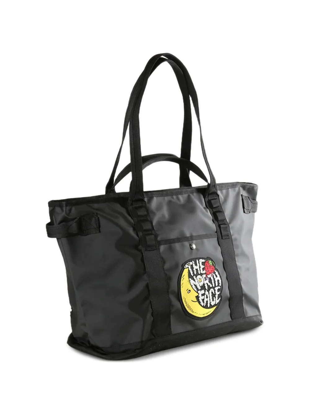 The North Face x SHF shopper met logopatch Zwart