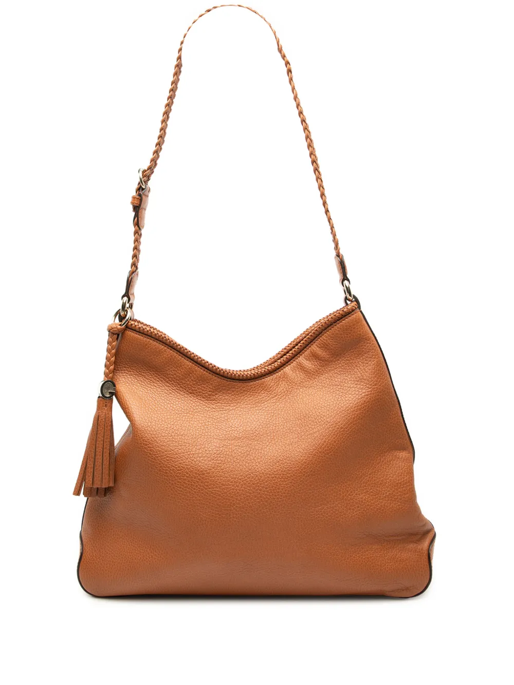 Gucci Pre-Owned 2000-2015 Medium Leather Marrakech shoulder bag - Marrone