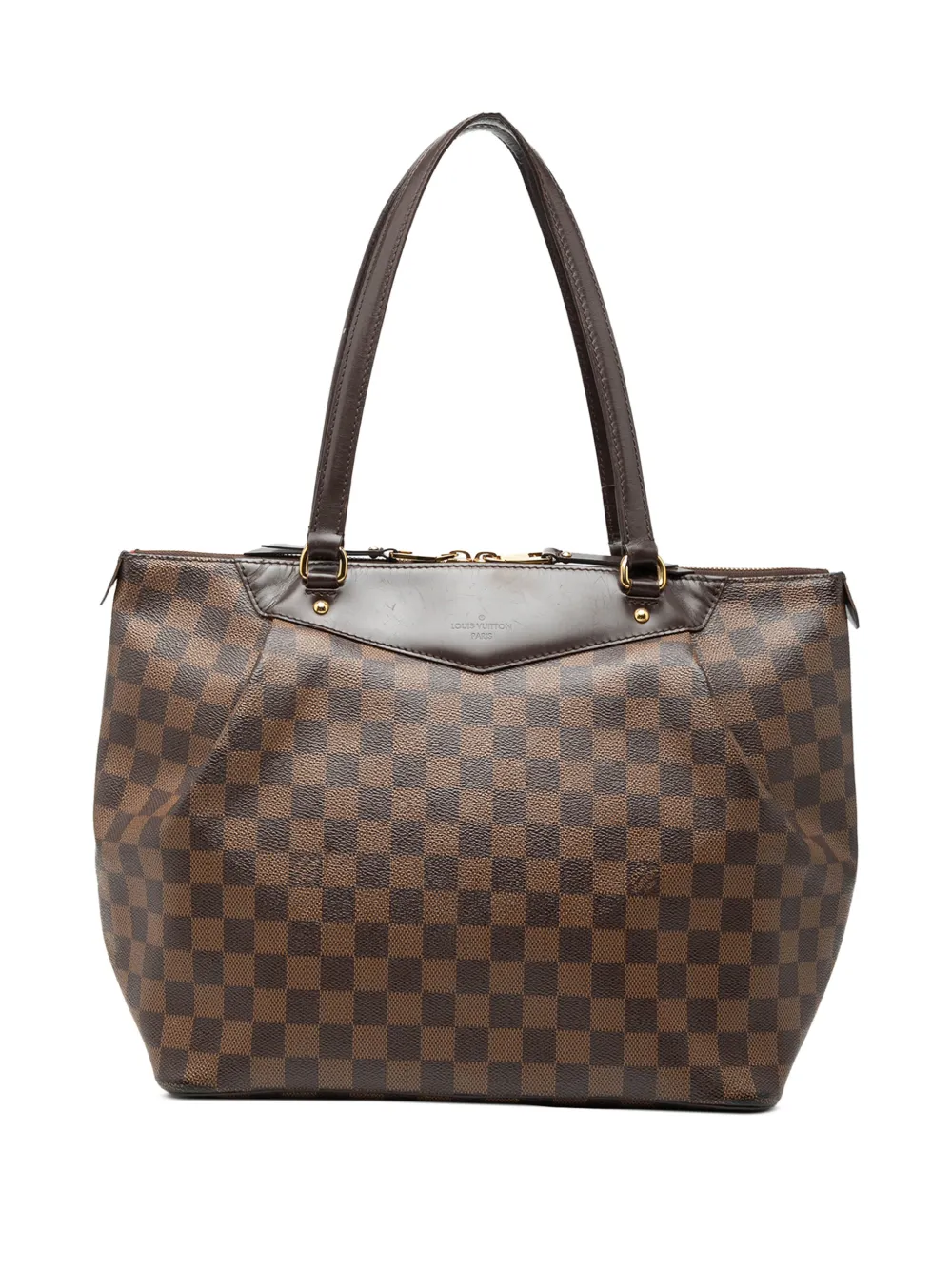 Louis Vuitton Pre-Owned 2011 Damier Ebene Westminster GM shoulder bag - Marrone