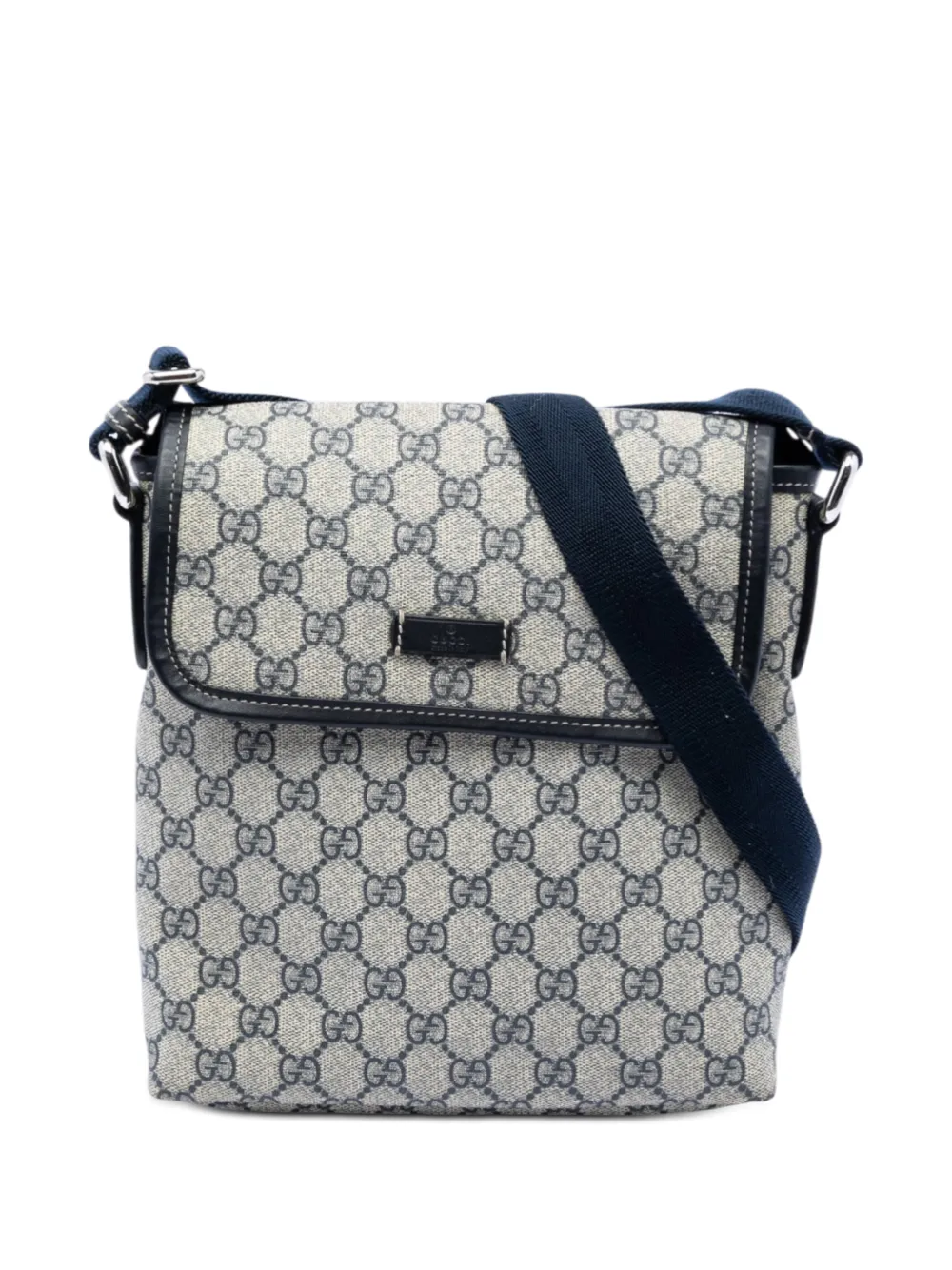 Gucci Pre-Owned 2016-2025 GG Supreme crossbody bag - Blu