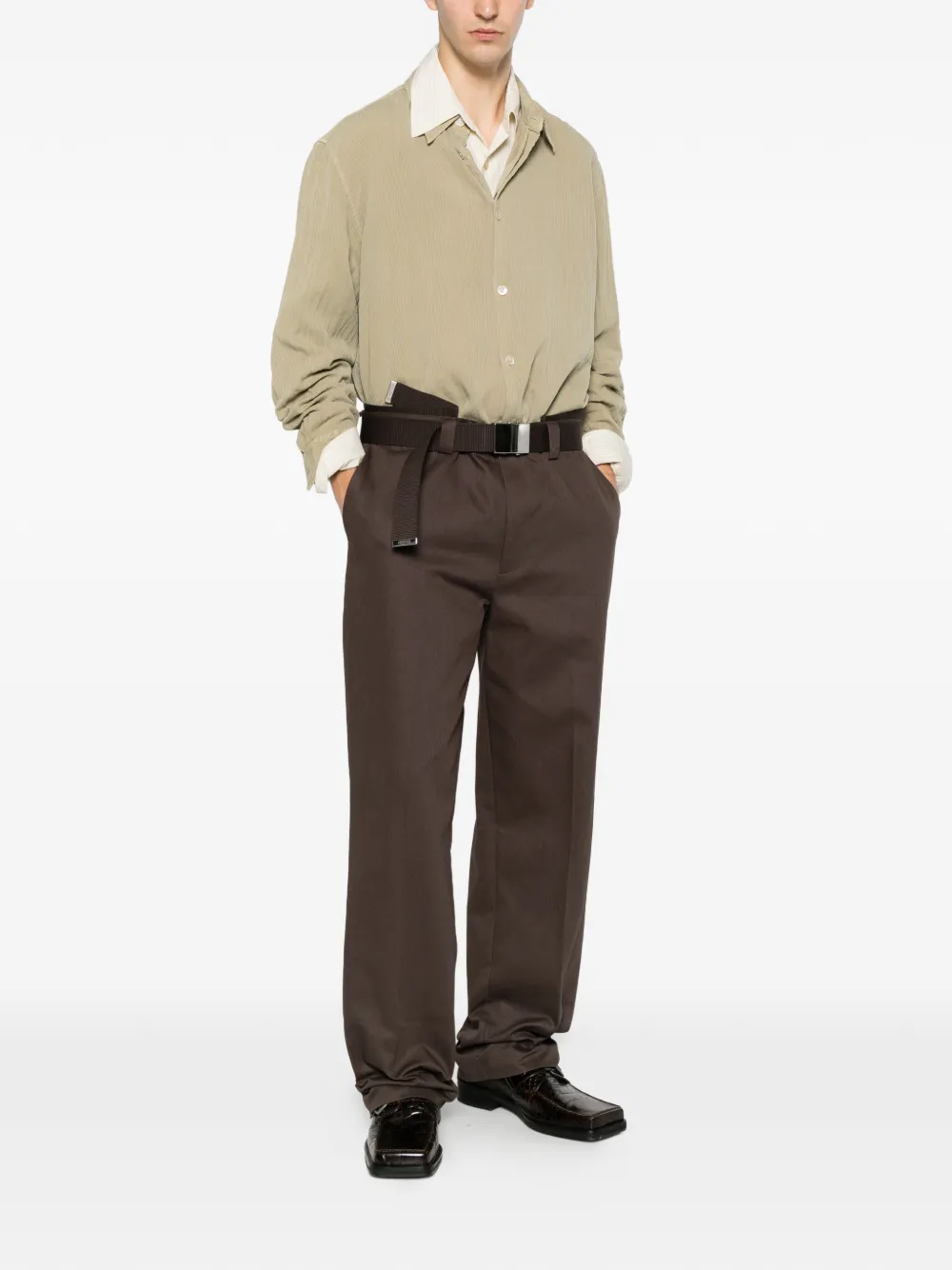 Magliano Broek met ceintuur Bruin