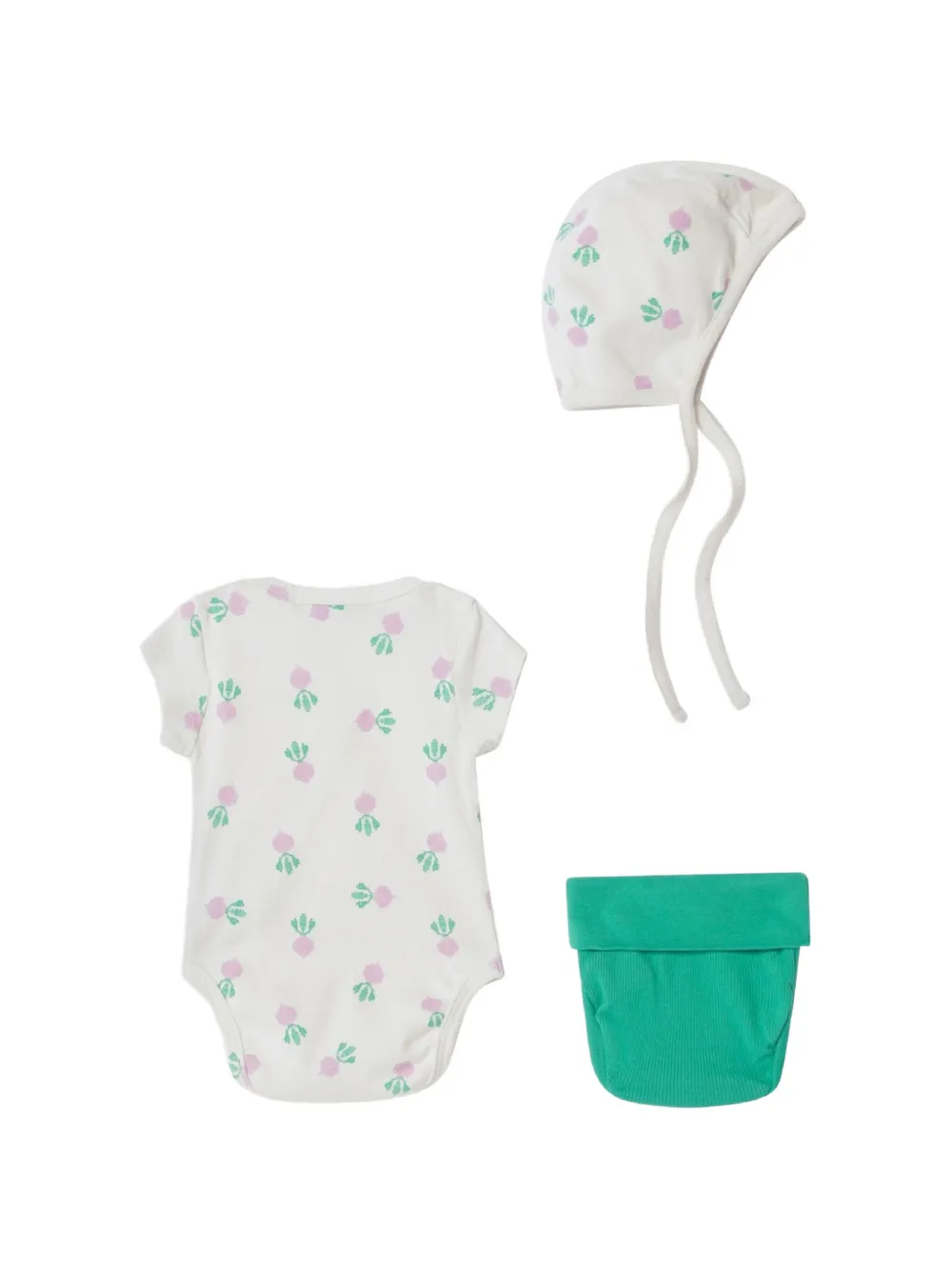 Bobo Choses Pixel Sugar Beet romperset Beige
