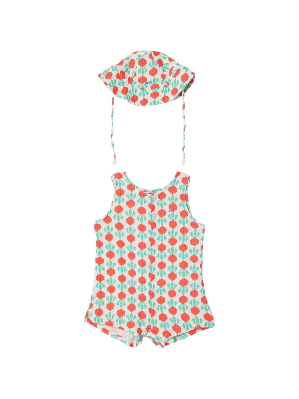 Bobo Choses Cool Radish babywear set - Bianco