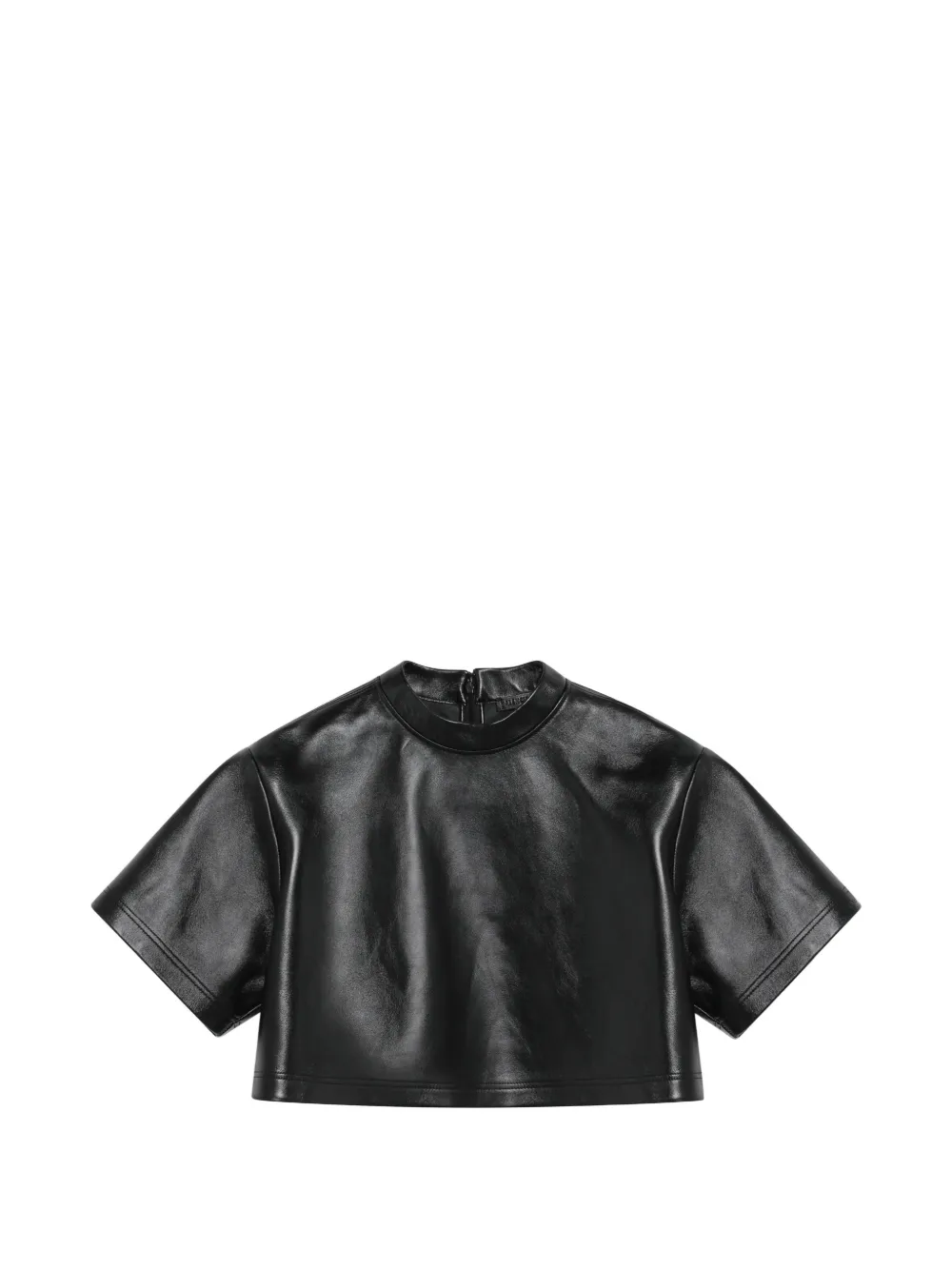 Balenciaga T-shirt crop - Nero