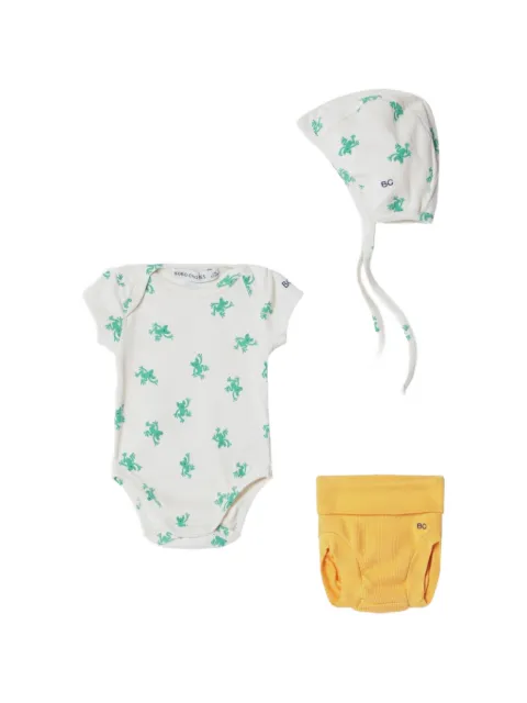 Bobo Choses Hopping Frog babywear set