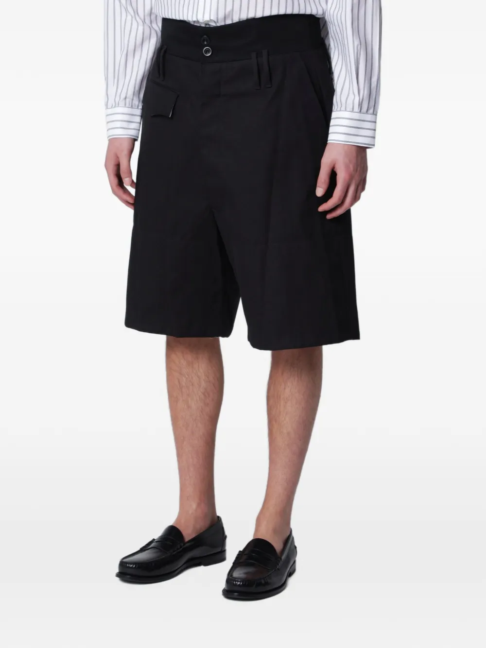 Namacheko Formele shorts Zwart