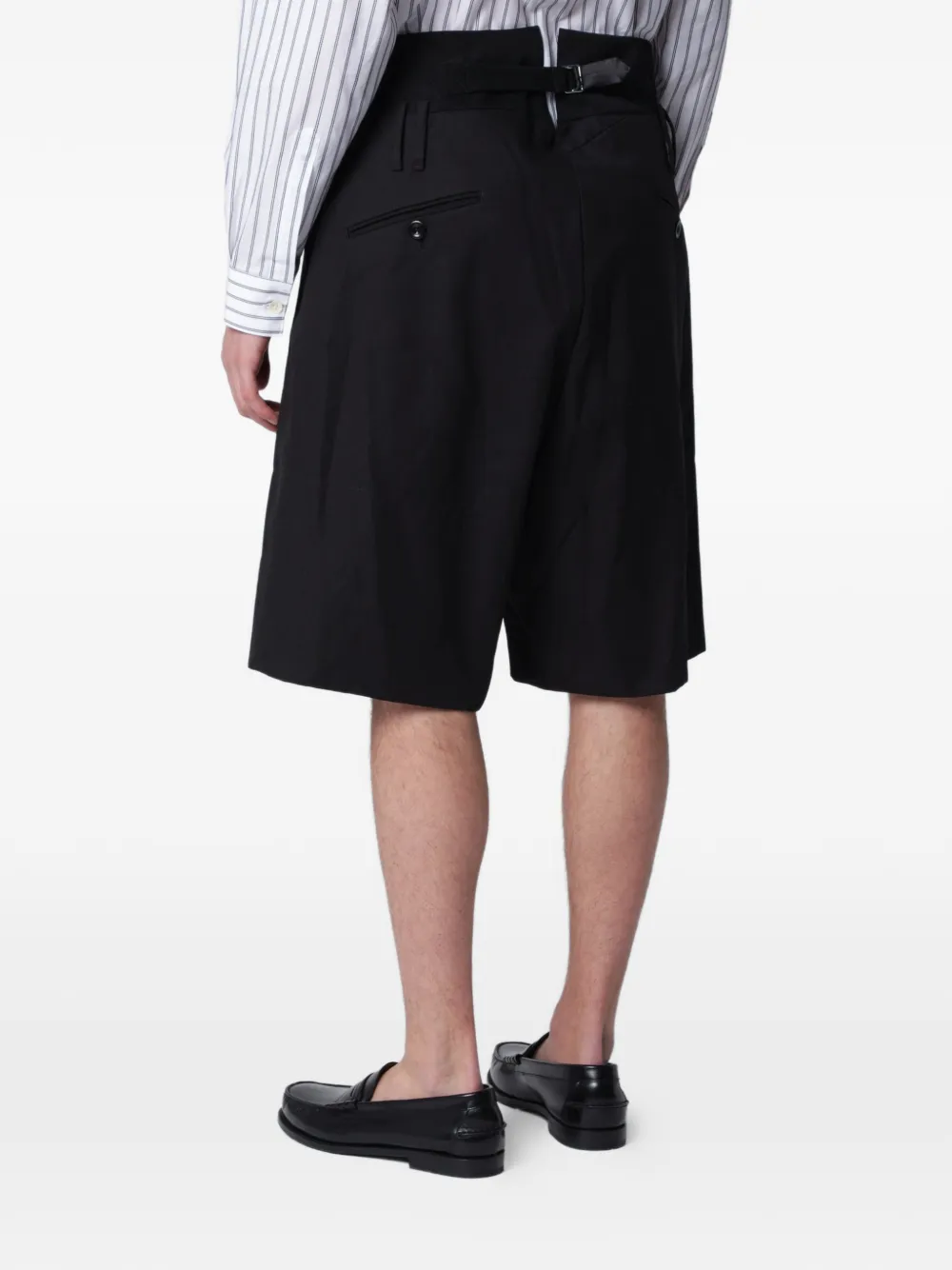 Namacheko Formele shorts Zwart