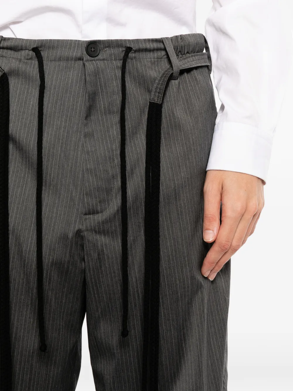 Craig Green Broek met krijtstreep Grijs